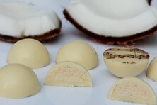 Praline mit Kokosnuss