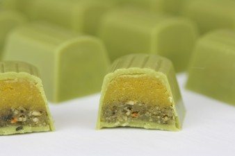 Grüne Praline