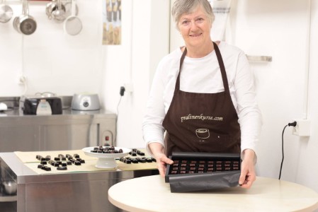 40 Stück Ginpralinen für die Jury