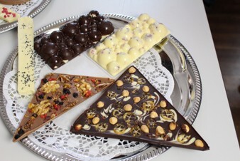 Schokoladentafeln Pralinenkurs