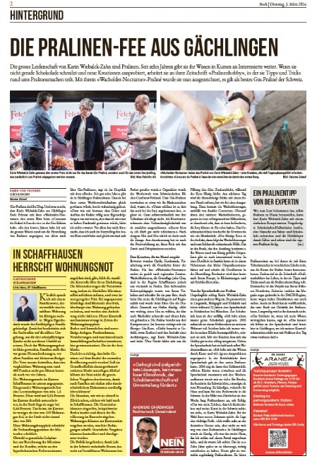 Schweizer Ginpralinenwettbewerb